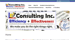 Desktop Screenshot of e2consultinginc.com